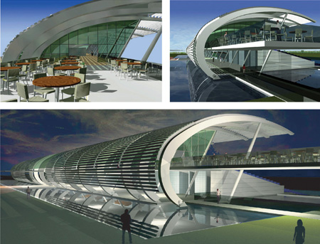 Shunyi Olympic Water Park grandstand
